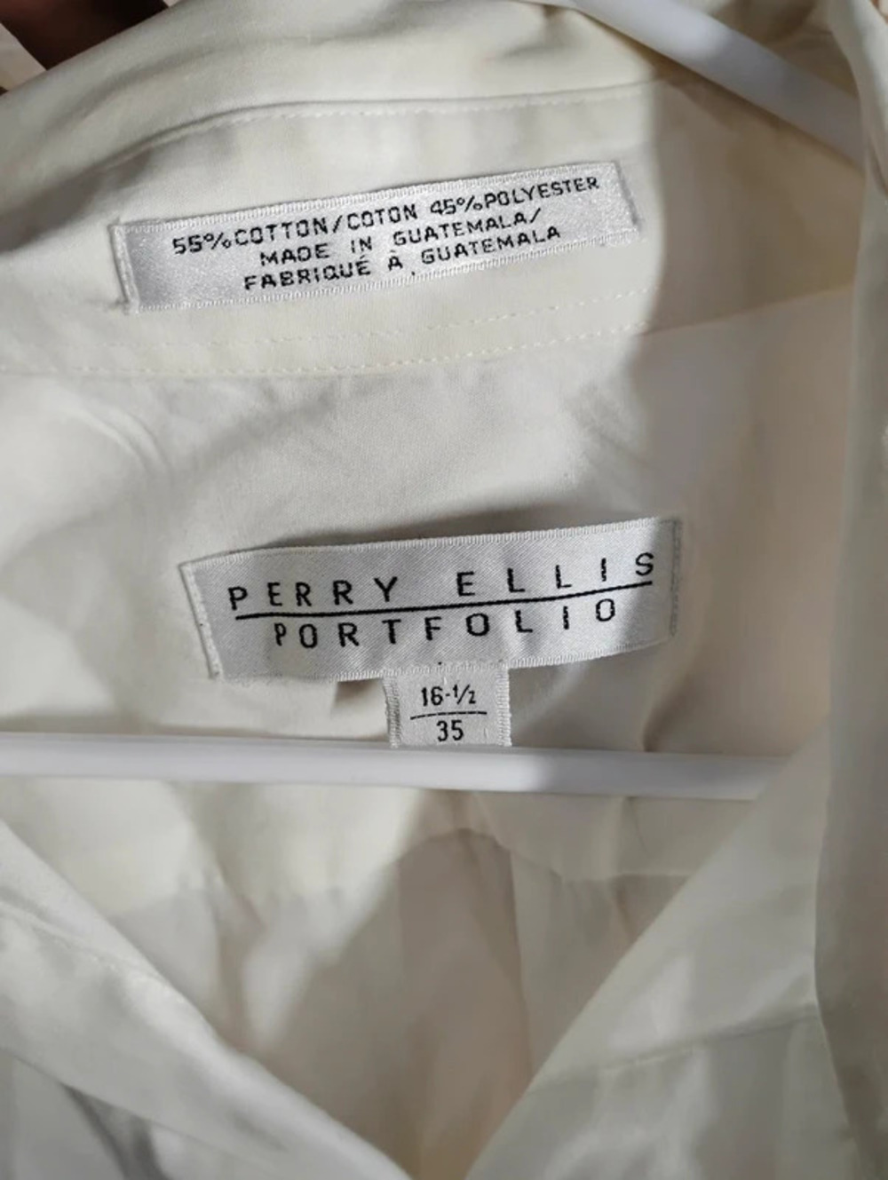 Perry Ellis Button Down 16 1/2 35